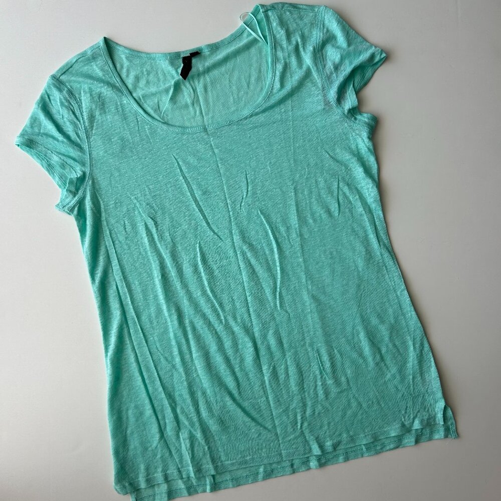 Cynthia Rowley NWOT Light Blue Linen Shirt